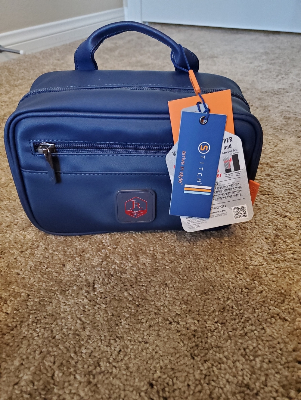 NWT Stitch Golf Dopp Kit Travel Toiletry Bag